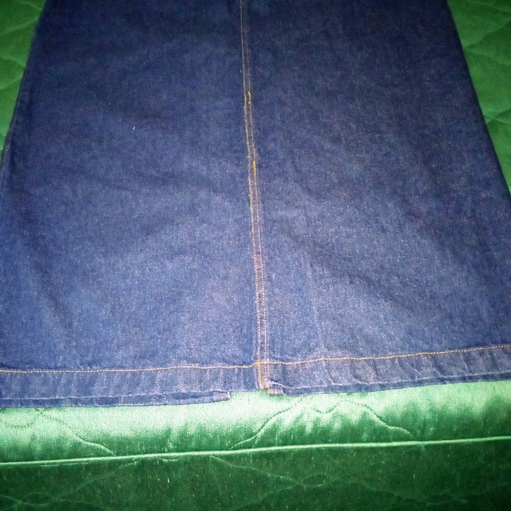 Ashley Stewart denim skirt